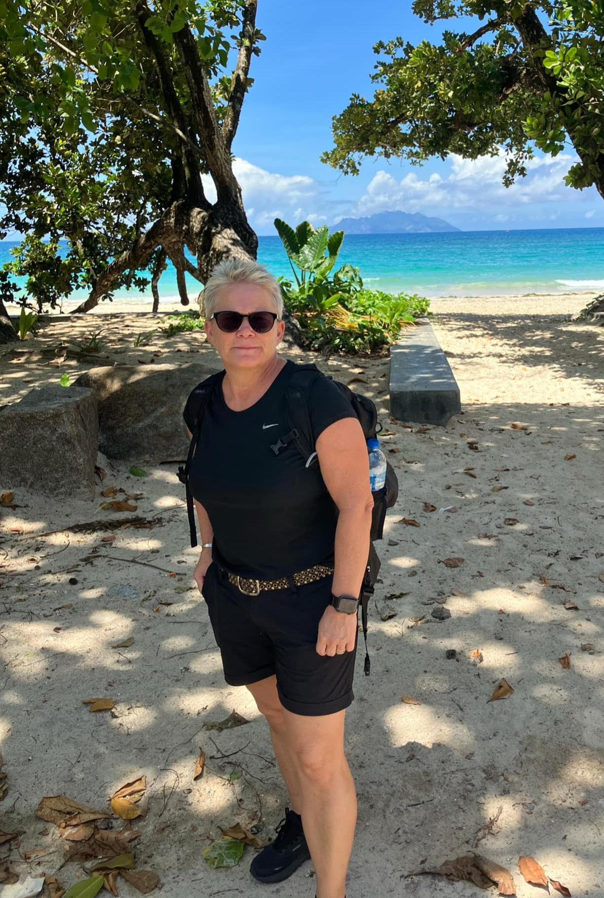 Lotta on a beach